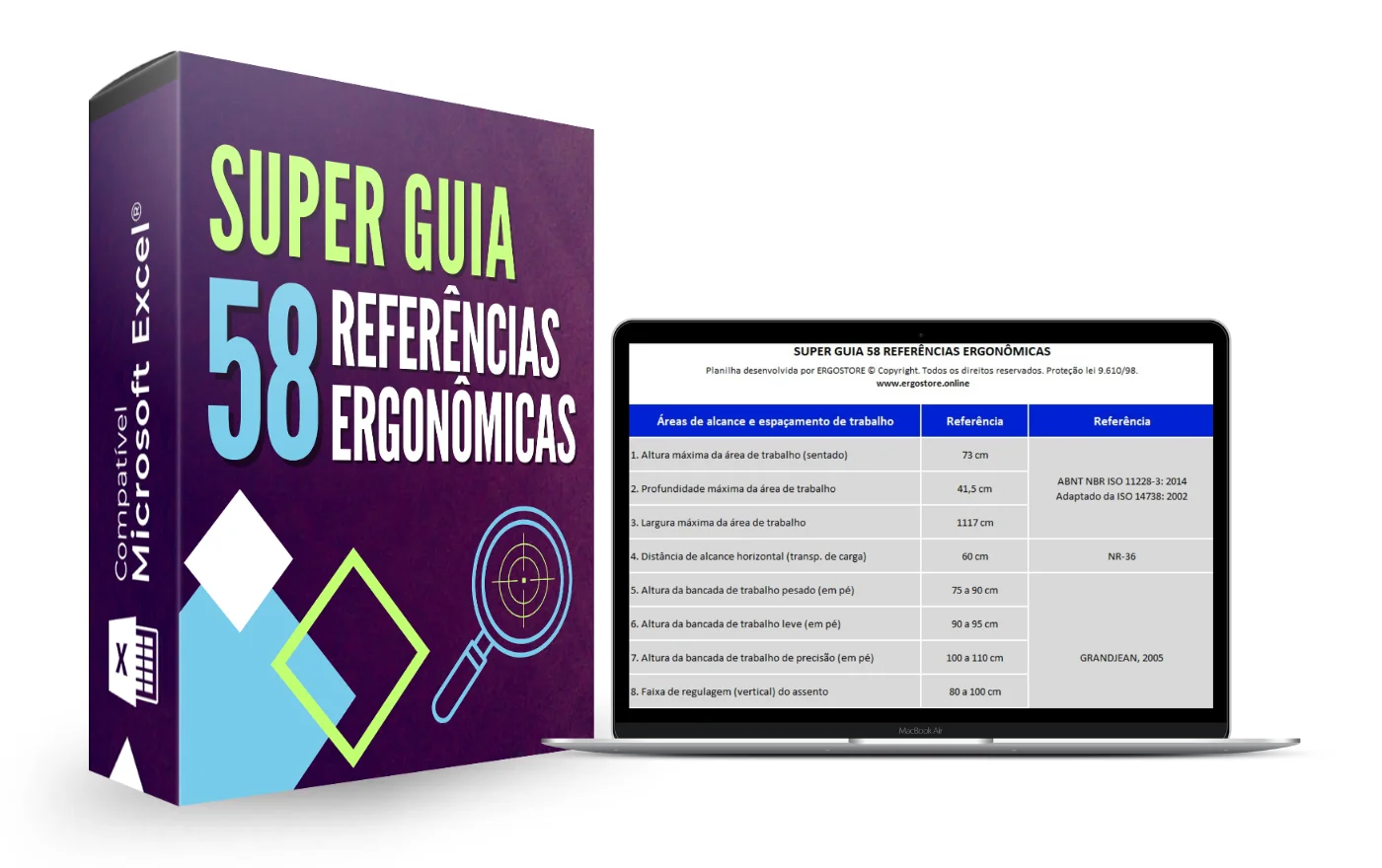 Super-guia-loja-2024 Super Guia 58 referências Ergonômicas - Imagem 1